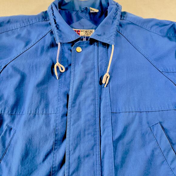North Atlantic Trading Co Jacket Men's XS Hi Collar Full Zip Elastic Waist/Cuffs - Picture 7 of 13